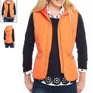 Hooded Quilted Vest